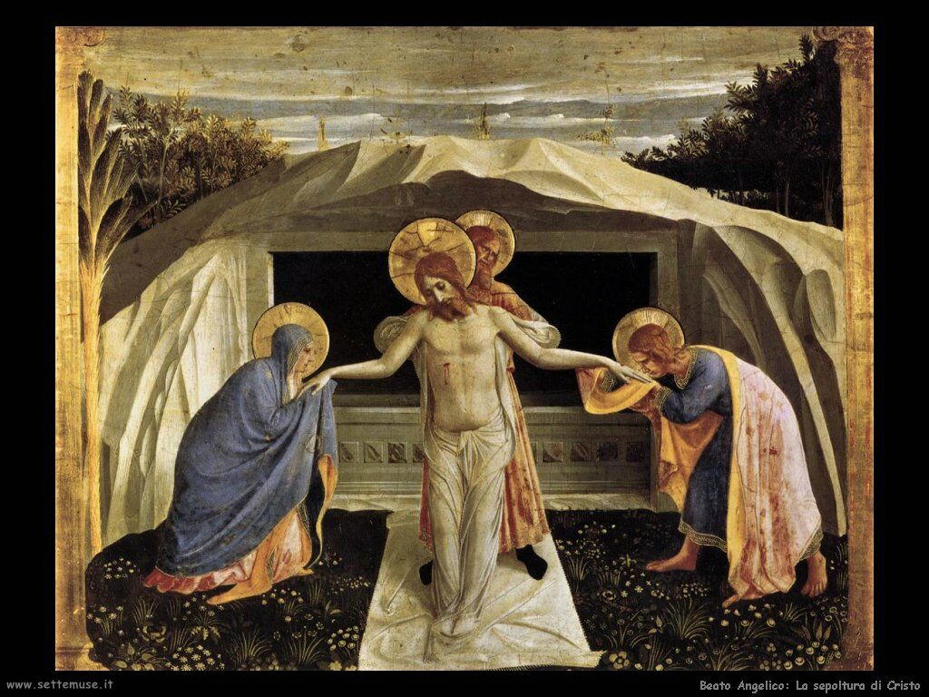 Beato Angelico Sepoltura di Cristo