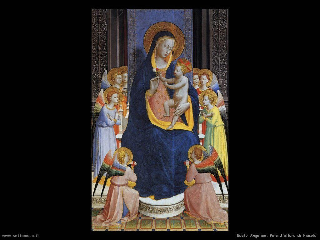 Beato Angelico Pala d'altare di Fiesole
