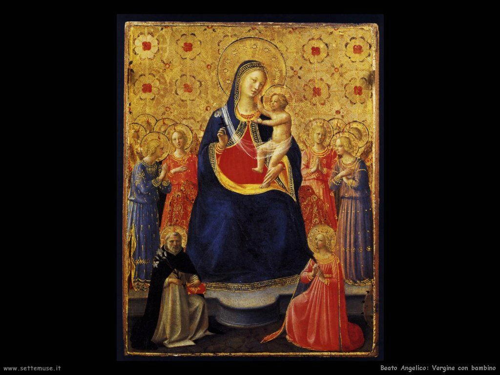 Beato Angelico Vergine con Bambino
