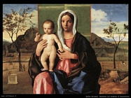 Madonna con bambino in benedizione