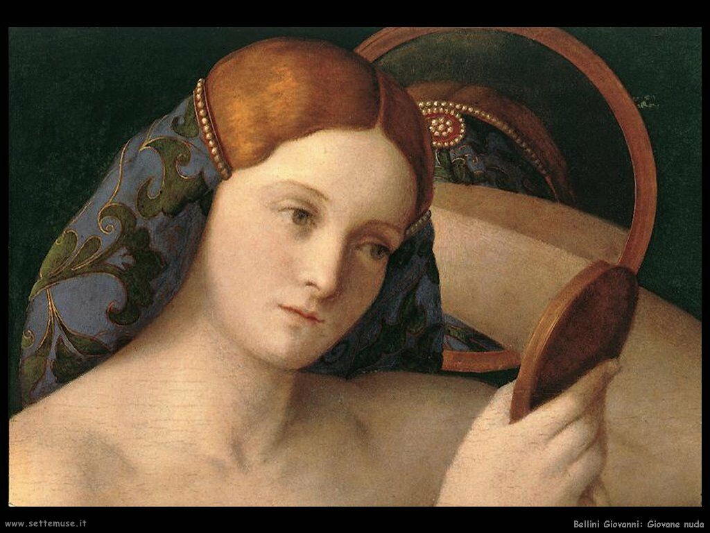 bellini giovanni Giovane donna alla toilette (1515) (dett)