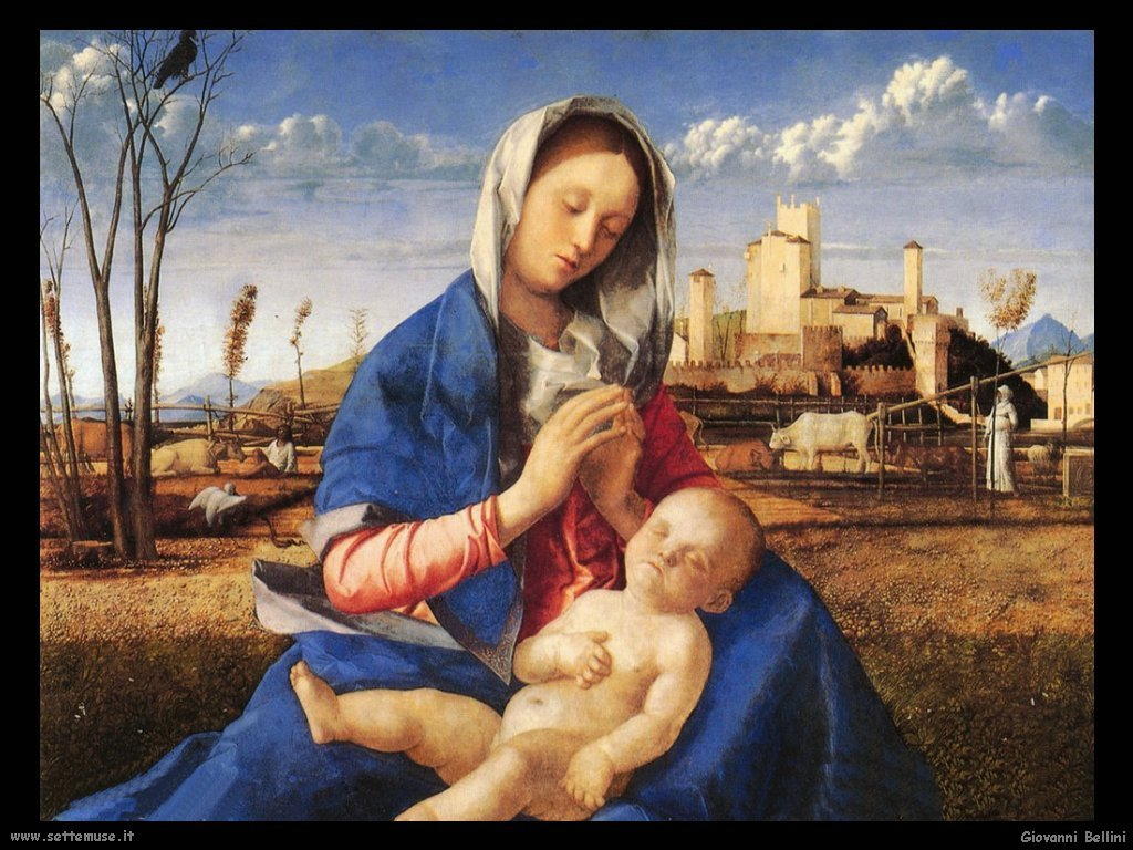 Giovanni Bellini La vergine e il bambino