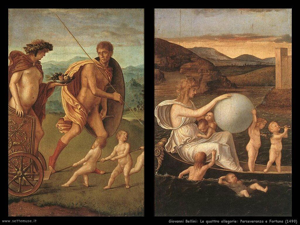 Le 4 allegorie: Perseveranza e Fortuna (1490)