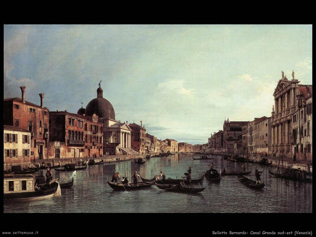 Canal Grande verso sud ovest Venezia