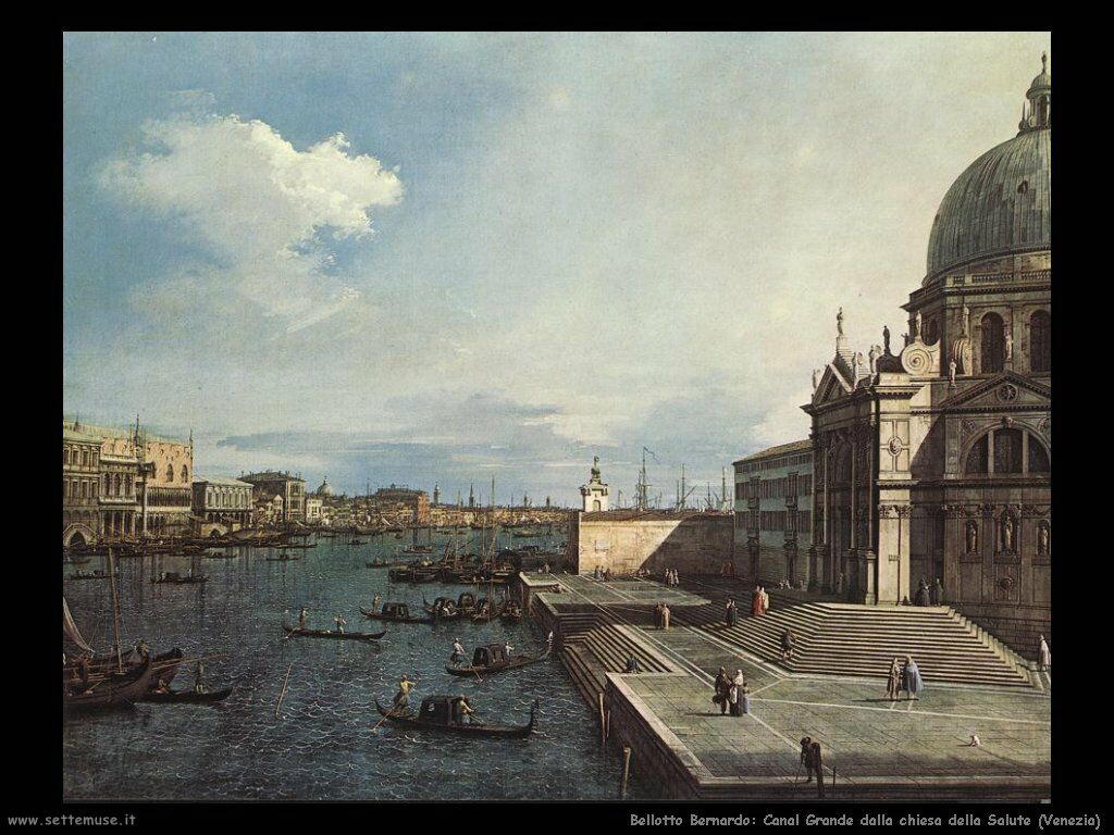 Canal Grande e la chiesa Della Salute Venezia