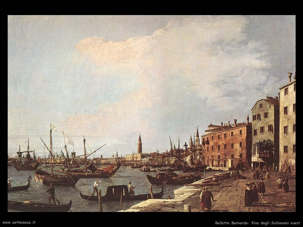 Venezia, riva degli Schiavoni, lato ovest