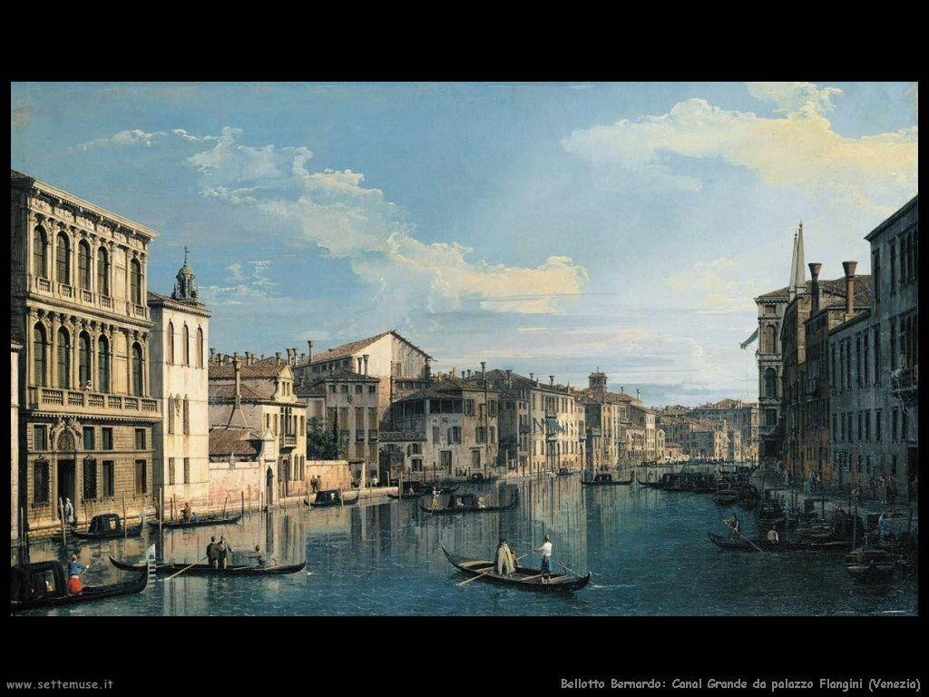 Venezia, Canal Grande da palazzo Flangini