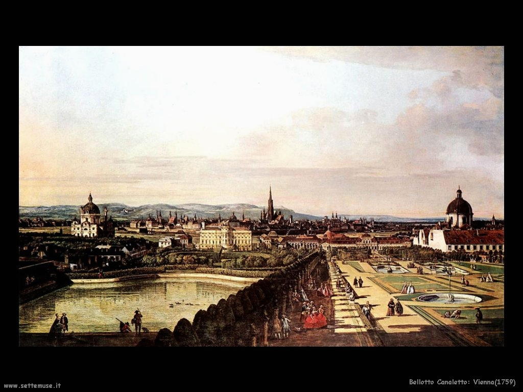 Bellotto Canalettto Vienna (1759)