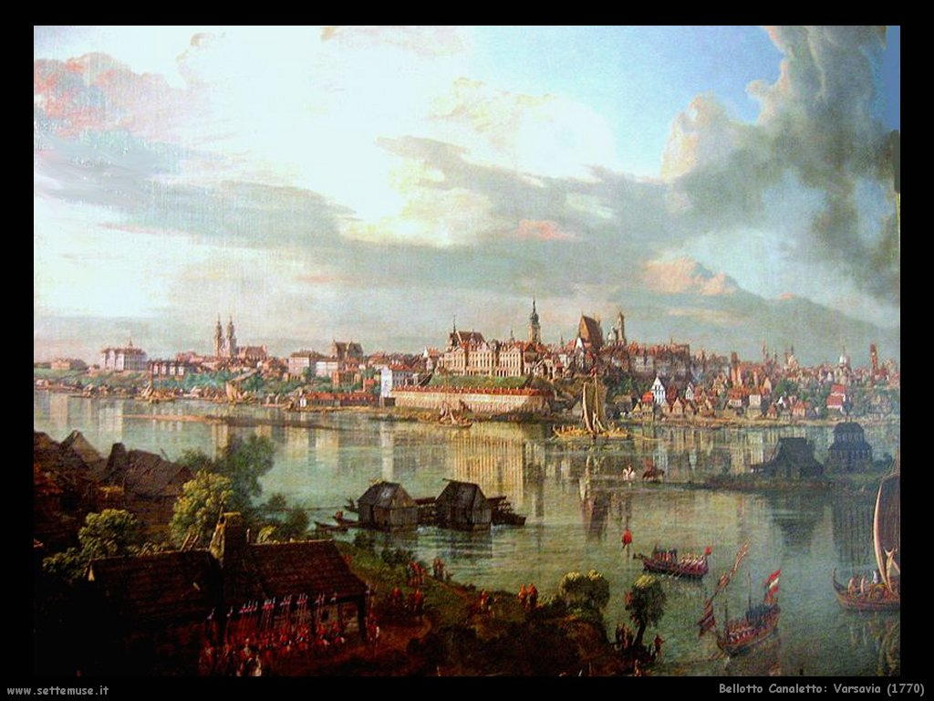 bellotto canaletto Varsavia (1770)
