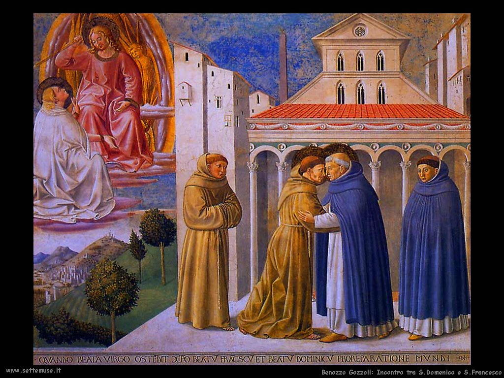 Incontro di San Domenico con San Francesco
