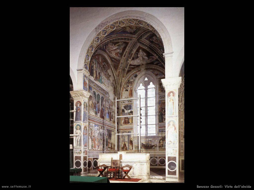 Vista dell'abside