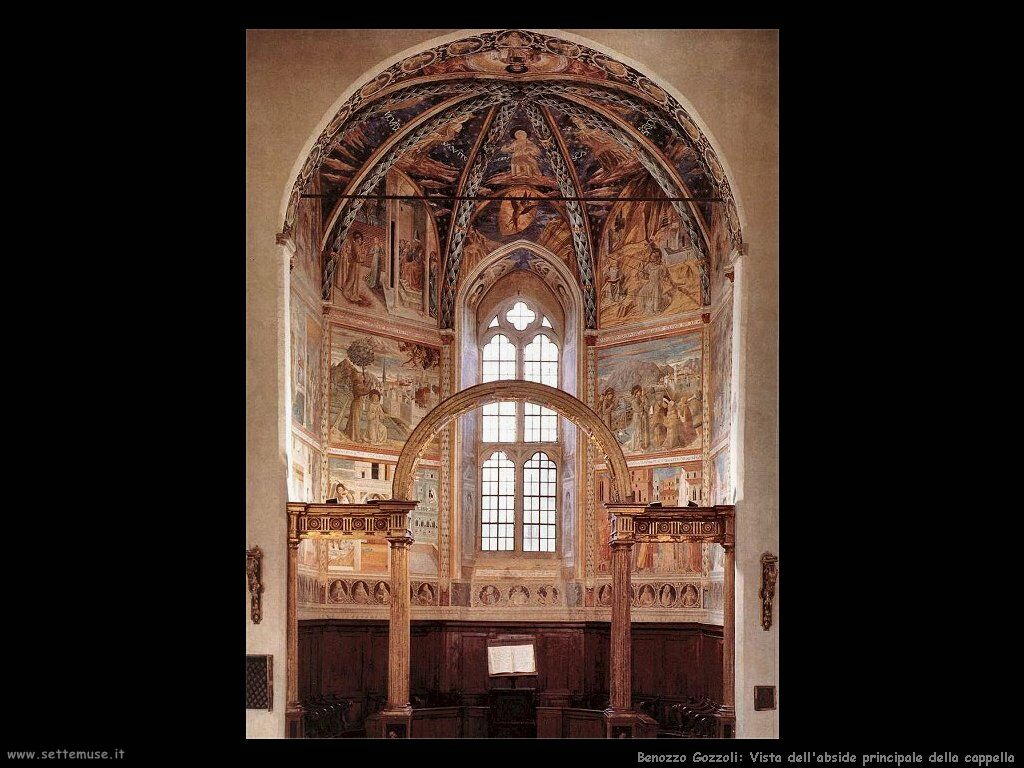 Vista dell'abside principale