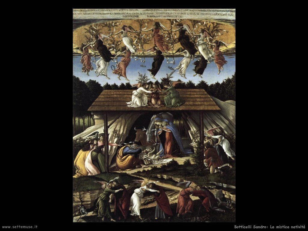Sandro Botticelli Mistica natività