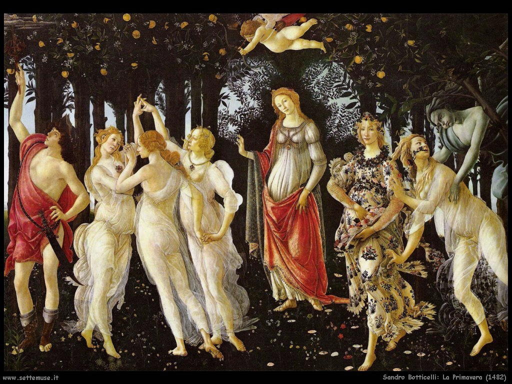 Sandro Botticelli La primavera (1482)