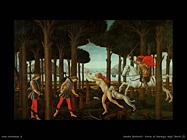 Sandro Botticelli Storia di Nastagio degli Onesti (1)