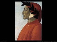 Sandro Botticelli Ritratto di Dante Alighieri (1495)