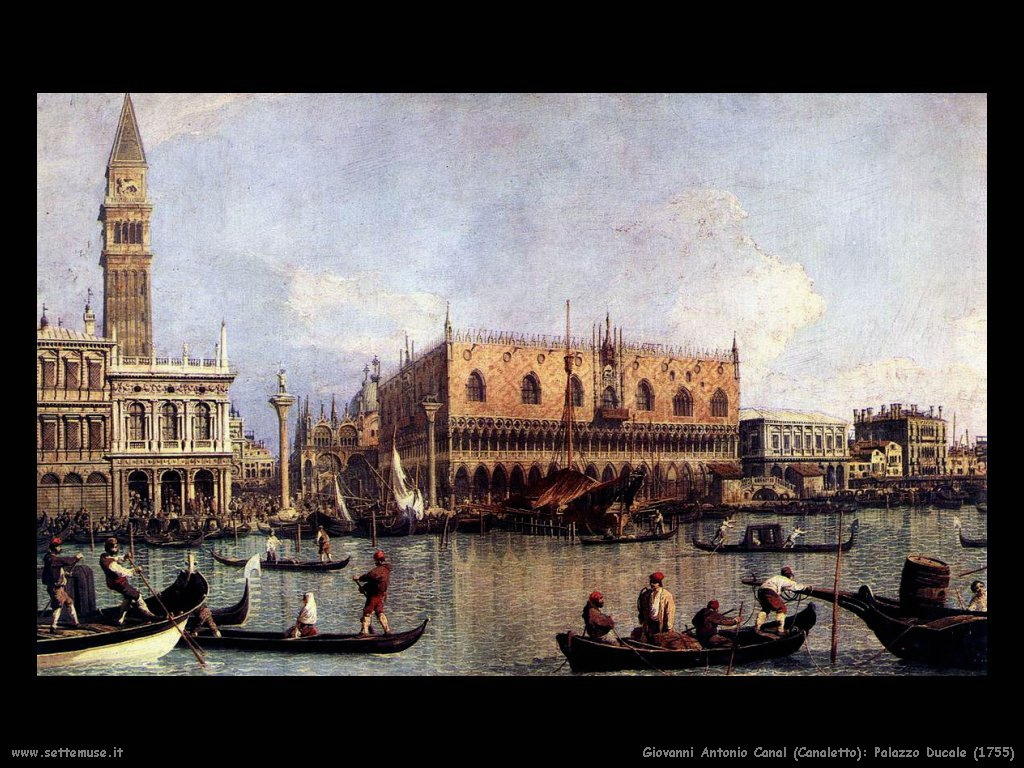 Venezia palazzo Ducale (1755)