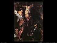 Caravaggio La crocifissione di sant'Andrea (1607)