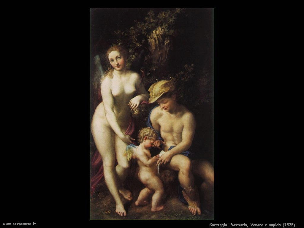 Mercurio, Venere e Cupido (1525)