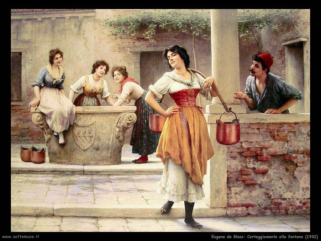 Flirt alla fontana (1902)