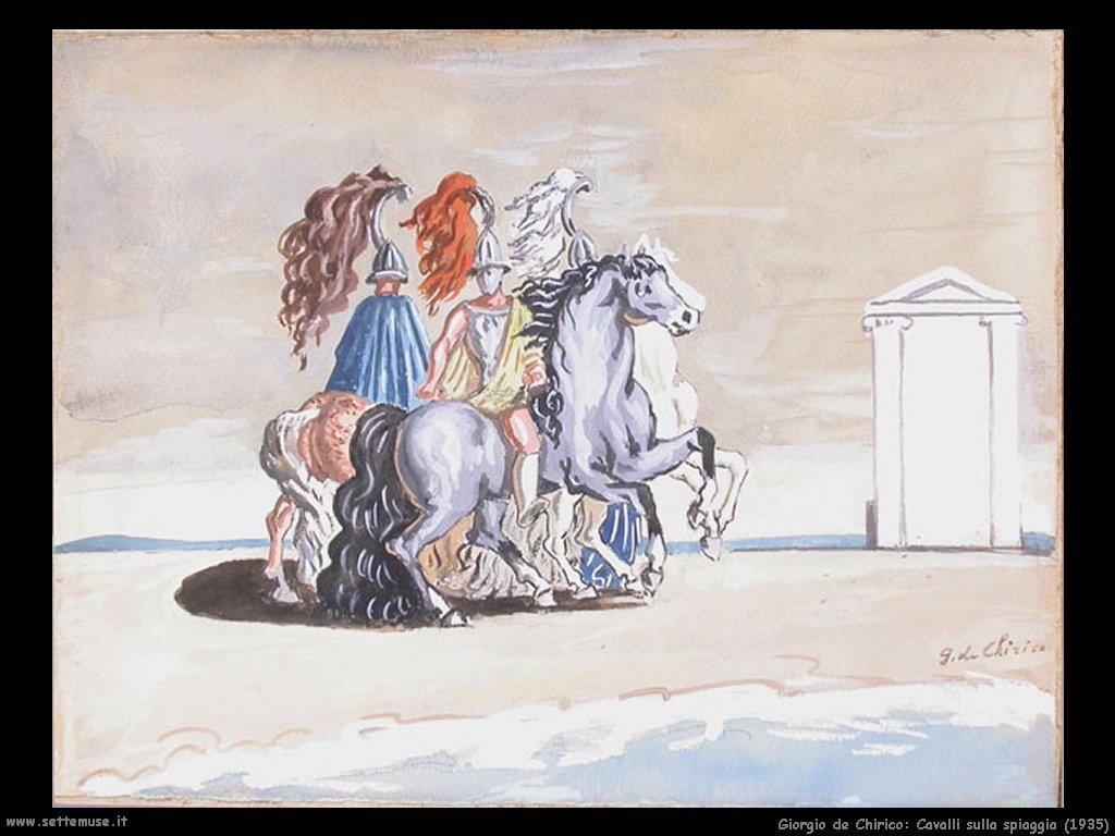 Cavalli sulla spiaggia (1935)