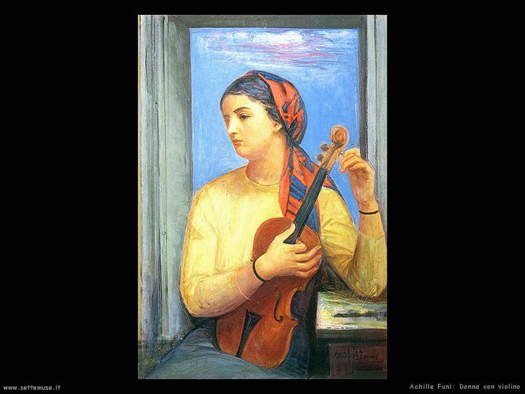 Donna con violino