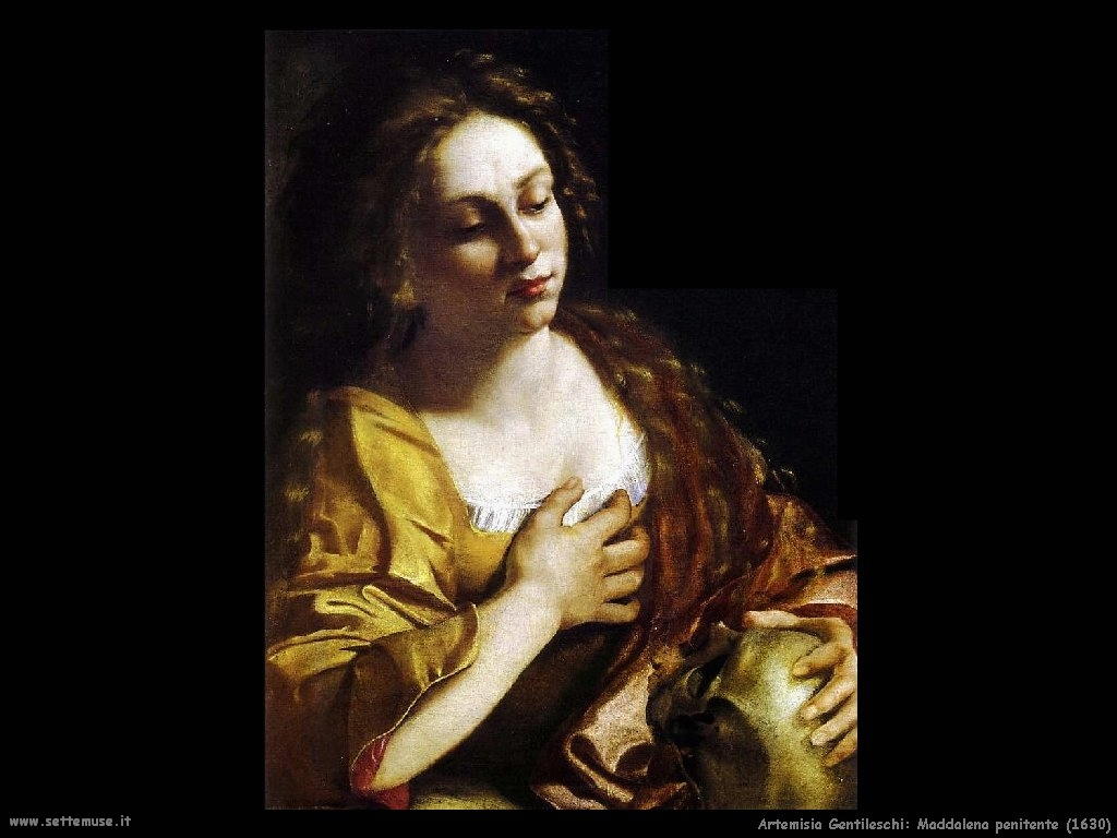 Artemisia Gentileschi Maddalena penitente (1630)