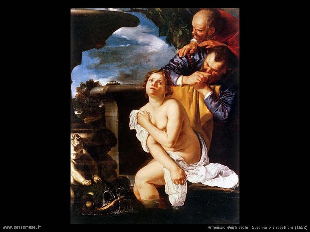 Artemisia Gentileschi Susanna e i vecchioni (1622)