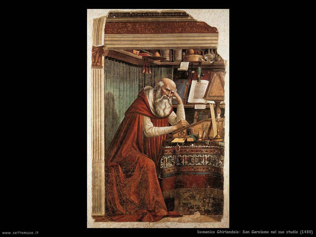 San Gerolamo nel suo studio (1480)