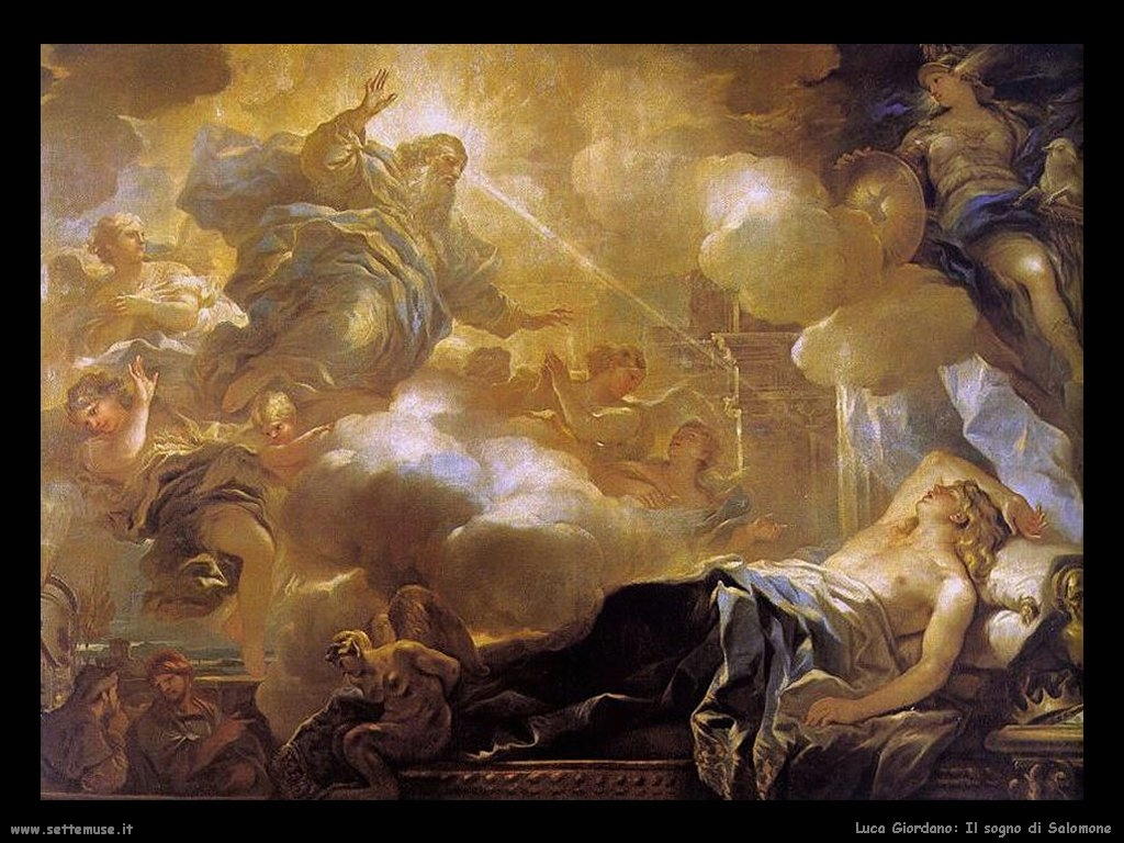 Luca Giordano Il sogno di Salomone (1693)