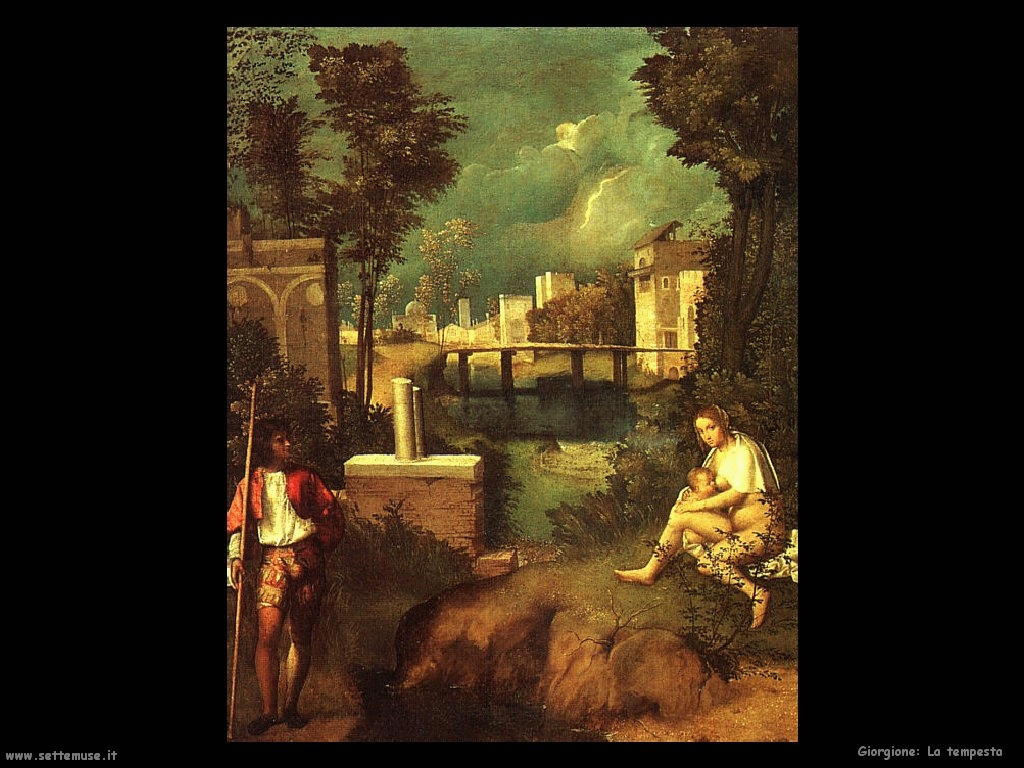  Giorgione La tempesta (1504)