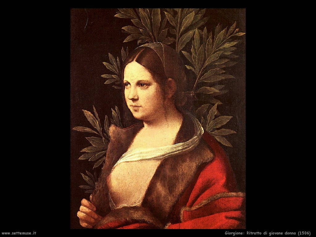 Giorgione Ritratto di giovane donna (1506)