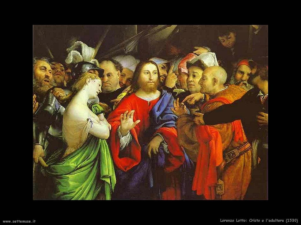 Cristo e l'adultera (1530)