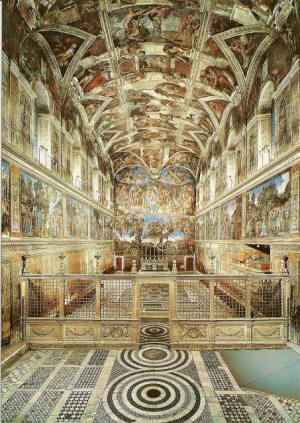 La Cappella Sistina - Musei Vaticani - Roma