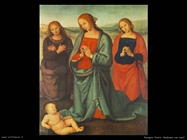 perugino pietro Madonna con santi