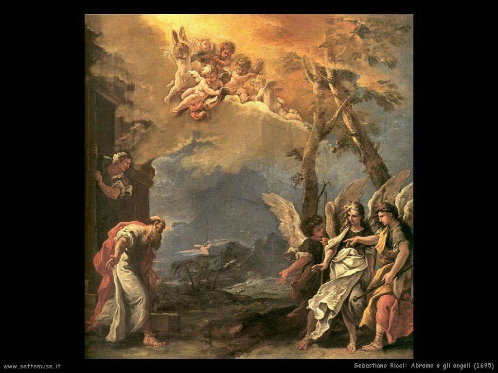 Abramo e gli angeli (1695)