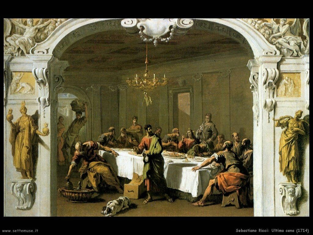 sebastiano ricci Ultima cena (1714)