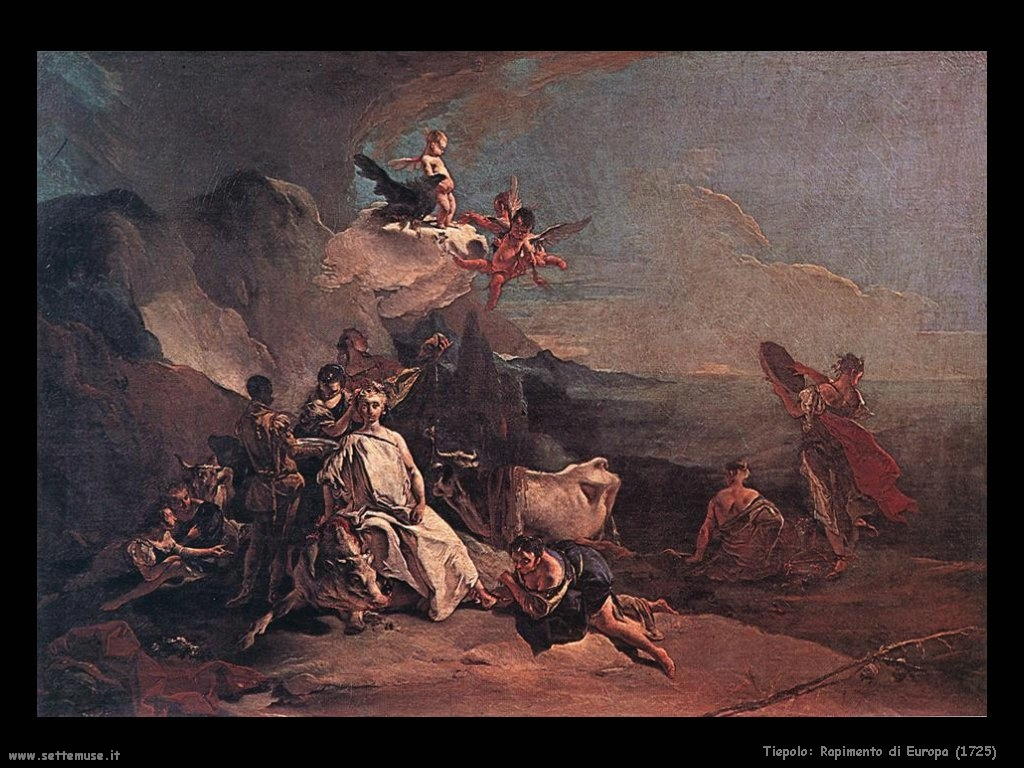 Giambattista Tiepolo Rapimento di Europa (1725)