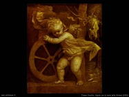 Cupido con la ruota della fortuna (1520)