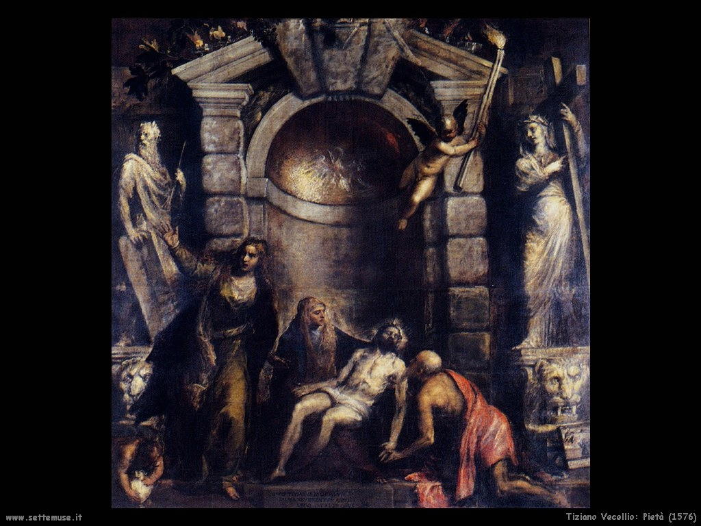 tiziano vecellio Pietà (1576)