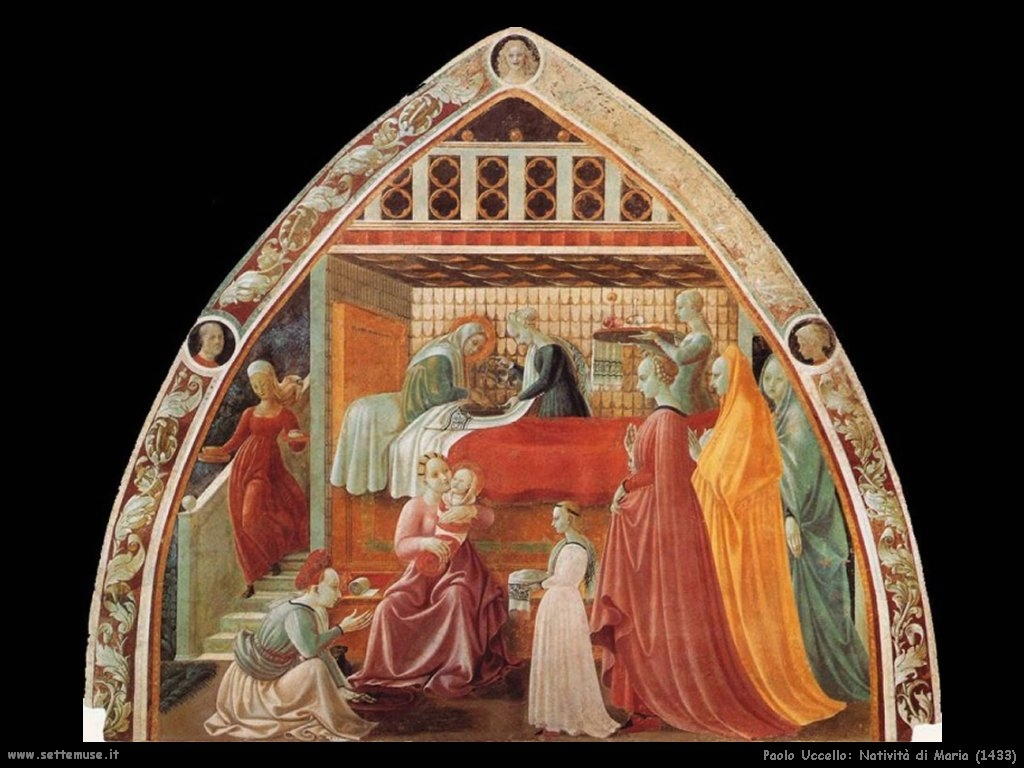 Paolo Uccello Natività di Maria (1433)