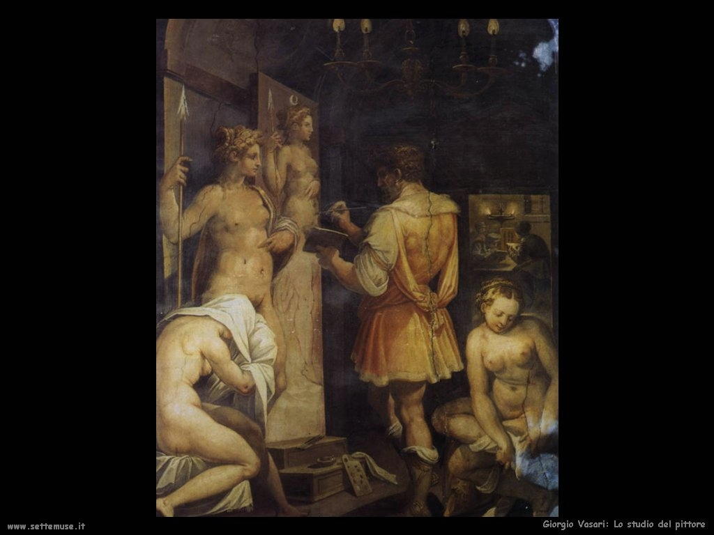 Giorgio Vasari Lo studio del pittore