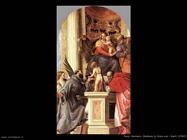 Paolo Veronese Madonna in trono con i santi (1562)