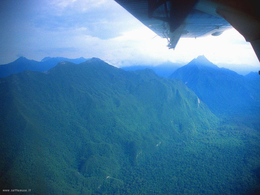 Foto desktop di panorami dall'aereo 022