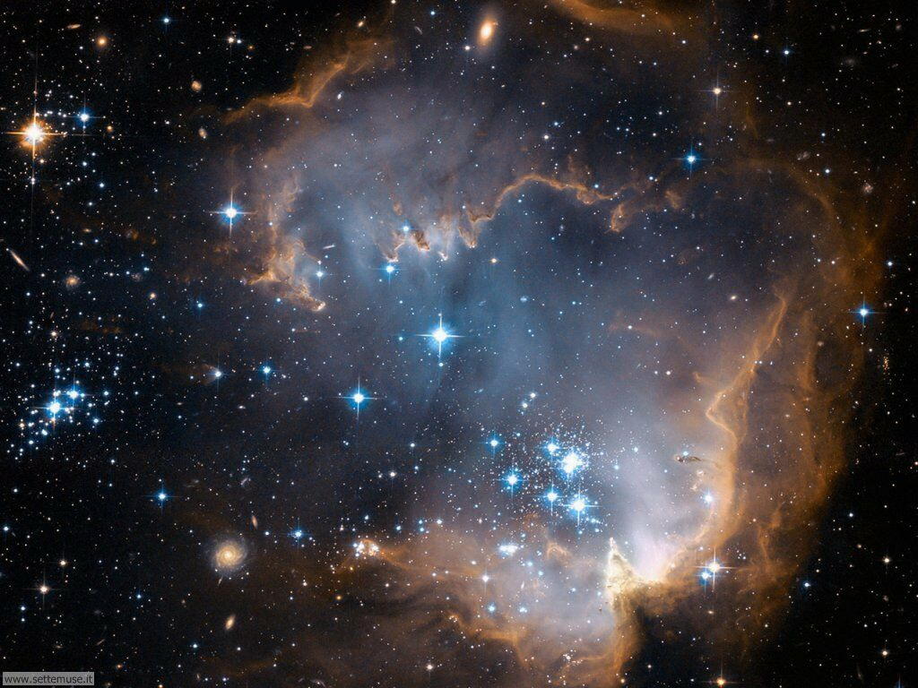 Foto desktop dell'Universo, galassie, nebulose 005