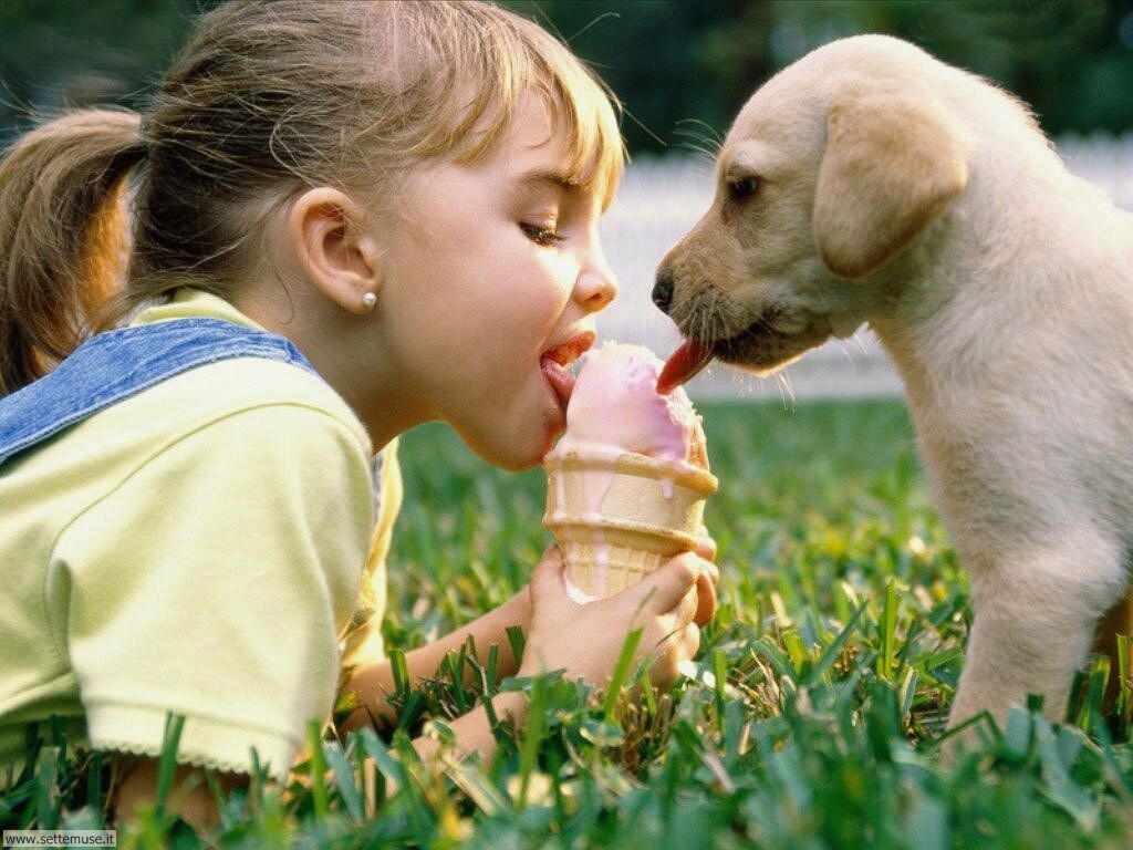 foto bambini e neonati per sfondi 013.jpg bambina e cane col gelato