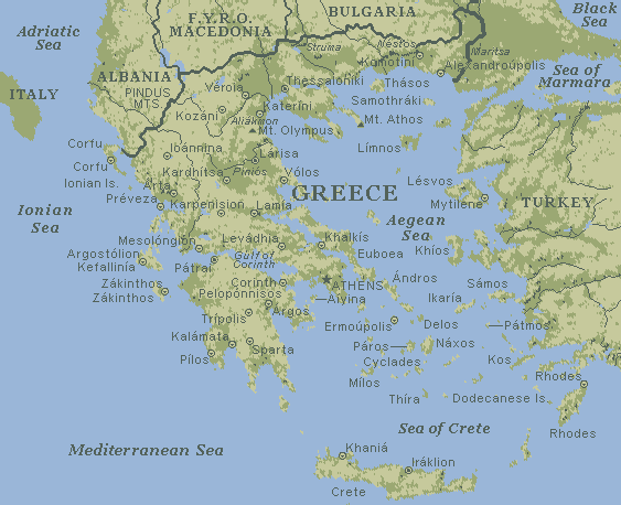 grecia isole racconto