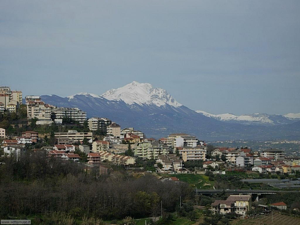 Gran Sasso d'Italia, visto da Chieti