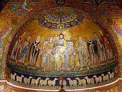  Santa Maria in Trastevere - Mosaici del XII secolo