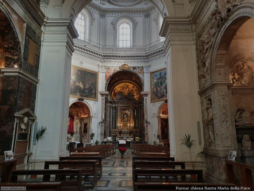 Roma chiesa s maria della pace